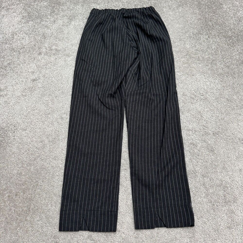 John Galt Brandy Melville Pinstripe Wide Leg Elastic Waist Pants Womens One Size